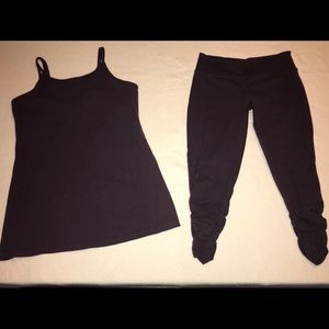 {New Listing} Beyond Yoga Tank w/ matching capris